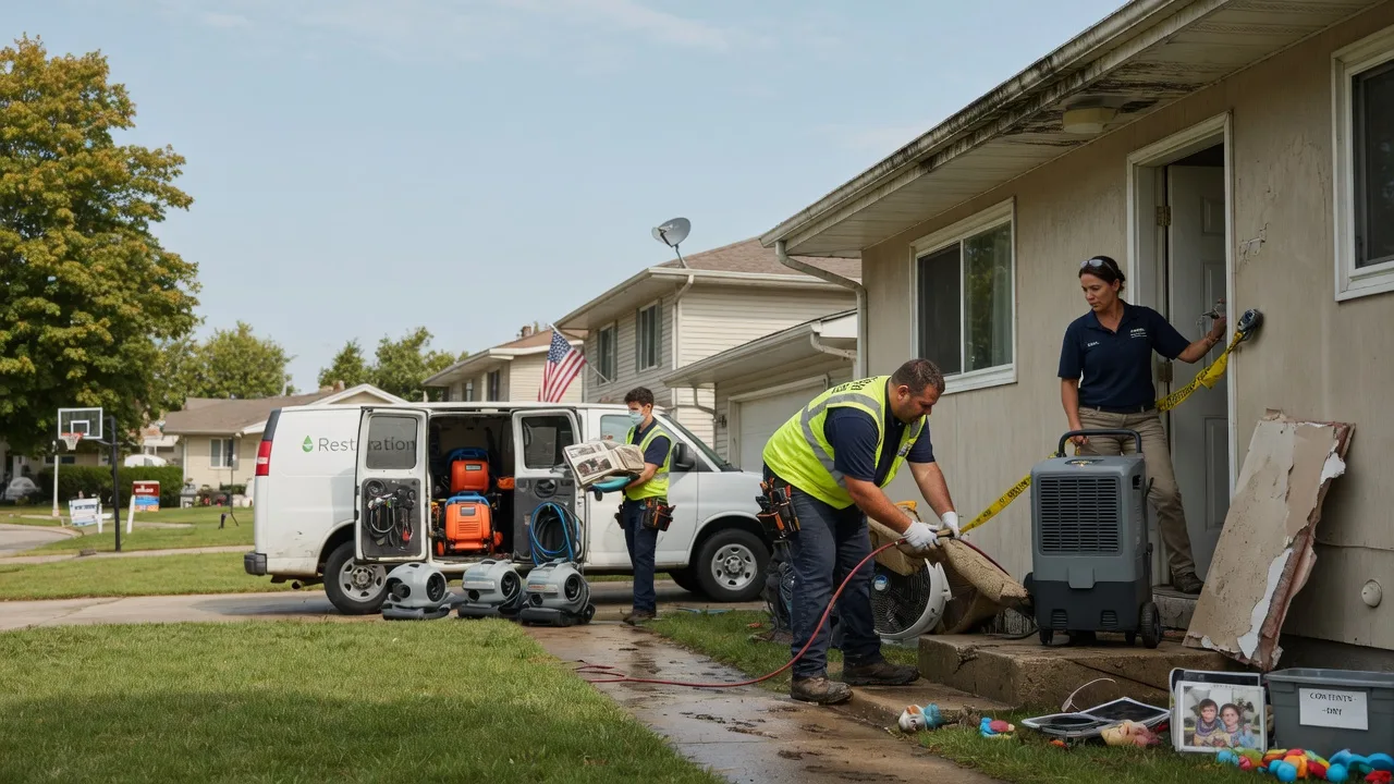 Water Damage Restoration in Wanblee, SD near me